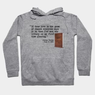 Julian Torres Journal Quote Hoodie